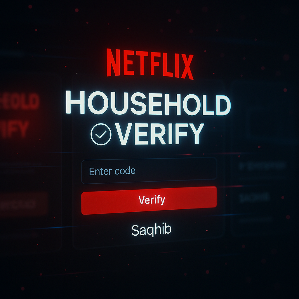 Netflix Household Verify